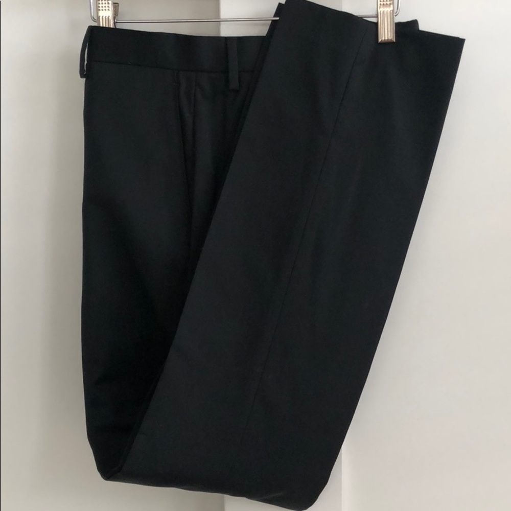 Banana Republic slim, wool-blend dress pants.